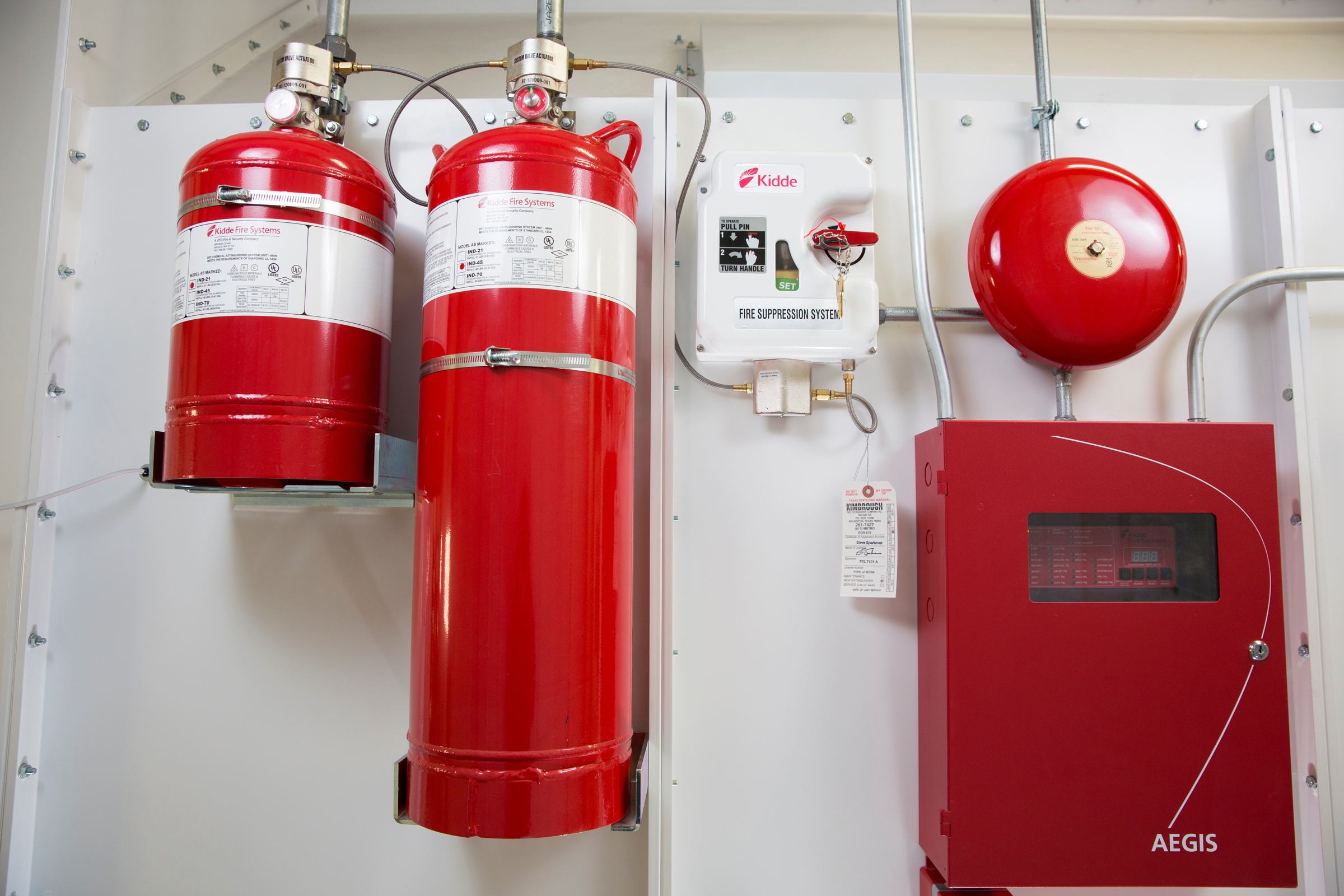 Kidde fire protection system